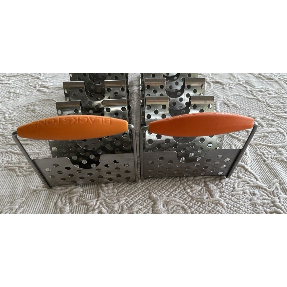 2 - Blackstone Taco Racks Orange Handles - Picture 11 of 11